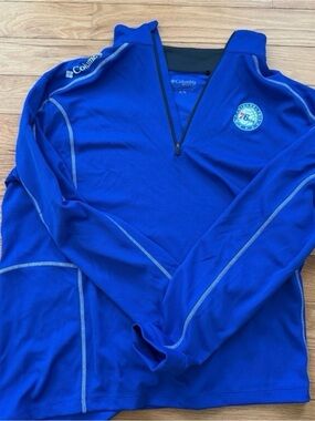 Columbia Men’s Royal Blue Half-Zip Performance Top